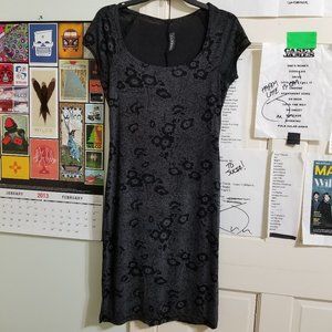 Tickets California dress Size? floral print midi side split VINTAGE